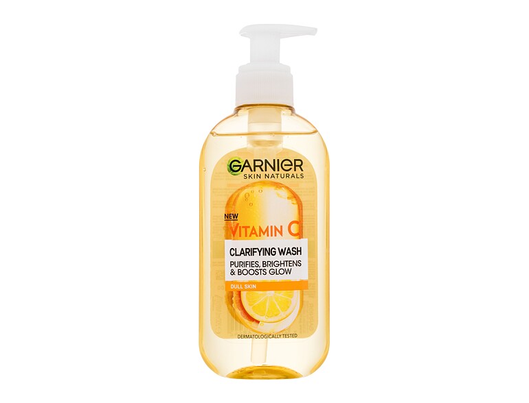 Reinigungsgel Garnier Skin Naturals Vitamin C Clarifying Wash 200 ml