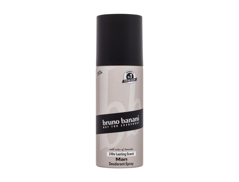 Déodorant Bruno Banani Man With Notes Of Lavender 150 ml flacon endommagé