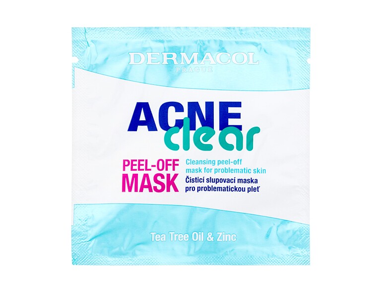 Masque visage Dermacol AcneClear Peel-Off Mask 8 ml