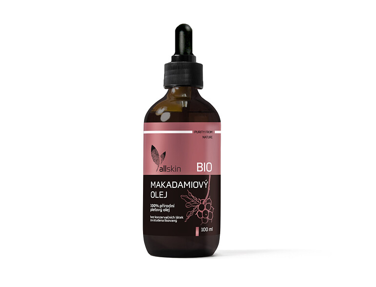 Körperöl Allskin Purity From Nature Macadamia Oil 100 ml Beschädigte Schachtel