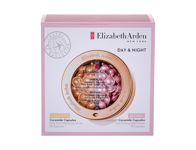 Gesichtsserum Elizabeth Arden Ceramide Daily Youth Restoring Travel Kit 30 St. Beschädigte Schachtel Sets