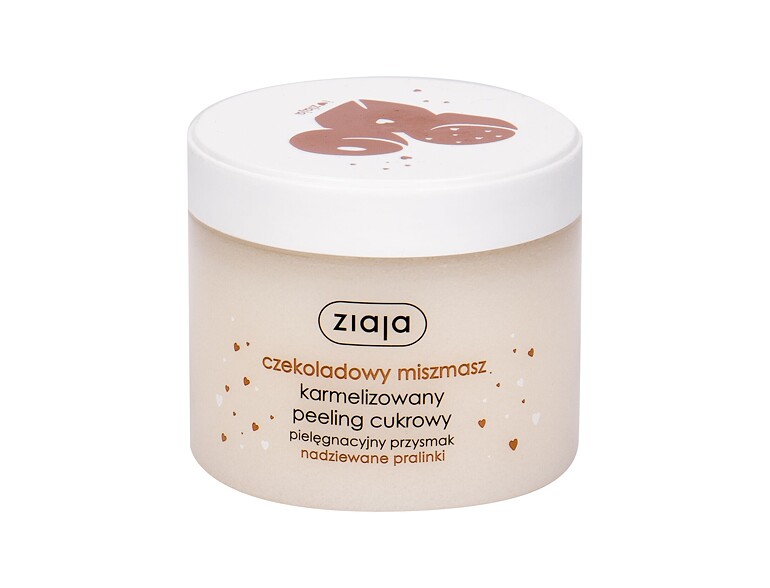 Körperpeeling Ziaja Chocolate Mix Sugar Body Scrub 300 ml Beschädigtes Flakon