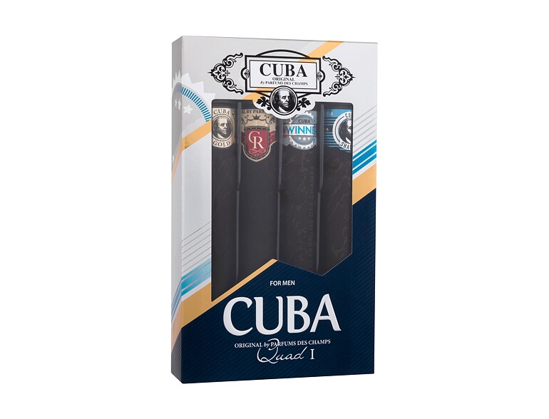 Eau de Toilette Cuba Quad I 35 ml Sets