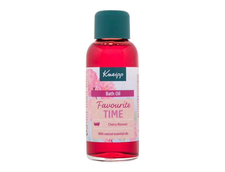 Huile de bain Kneipp Favourite Time Cherry Blossom 100 ml boîte endommagée
