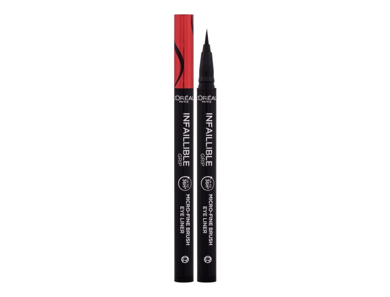 Eyeliner L'Oréal Paris Infaillible Grip 36H Micro-Fine Brush Eye Liner 0,4 g 01 Obsidian Black