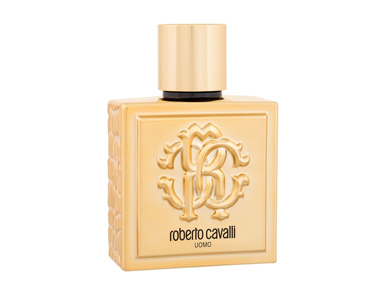 Eau de Parfum Roberto Cavalli Uomo Golden Anniversary Intense 100 ml Beschädigte Schachtel
