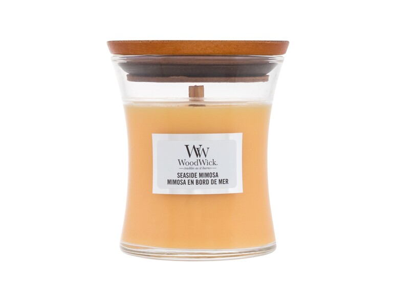 Bougie parfumée WoodWick Seaside Mimosa 85 g