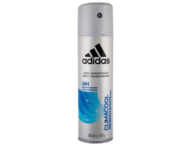 Antiperspirant Adidas Climacool 48H 200 ml Beschädigtes Flakon