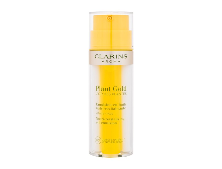 Tagescreme Clarins Aroma Plant Gold Nutri-Revitalizing Oil-Emulsion 35 ml Beschädigte Schachtel