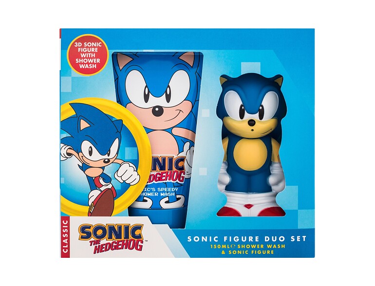 Gel douche Sonic The Hedgehog Sonic Figure Duo Set 150 ml Sets
