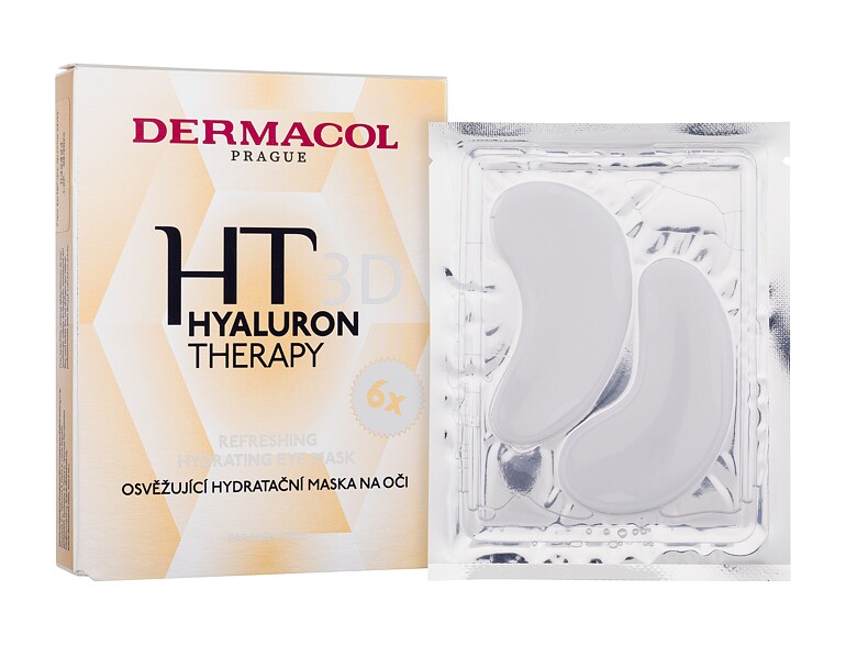 Crème contour des yeux Dermacol 3D Hyaluron Therapy Refreshing Eye Mask 36 g