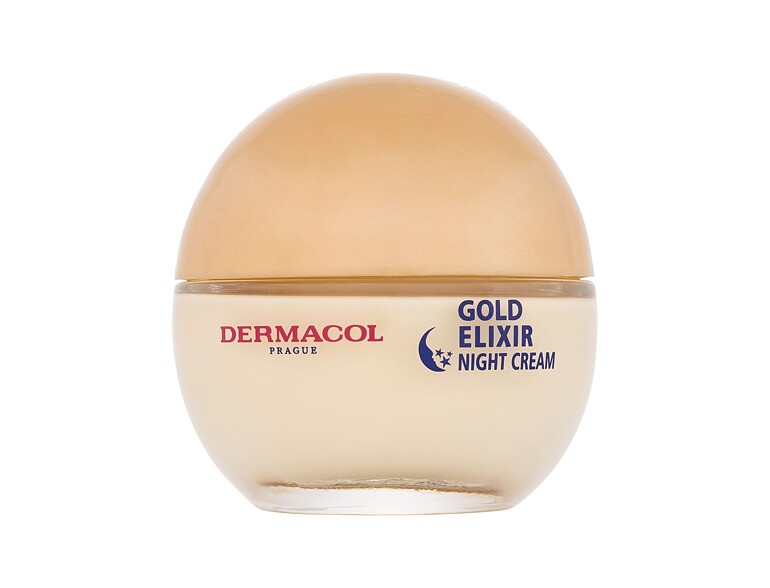 Crema notte per il viso Dermacol Gold Elixir 50 ml