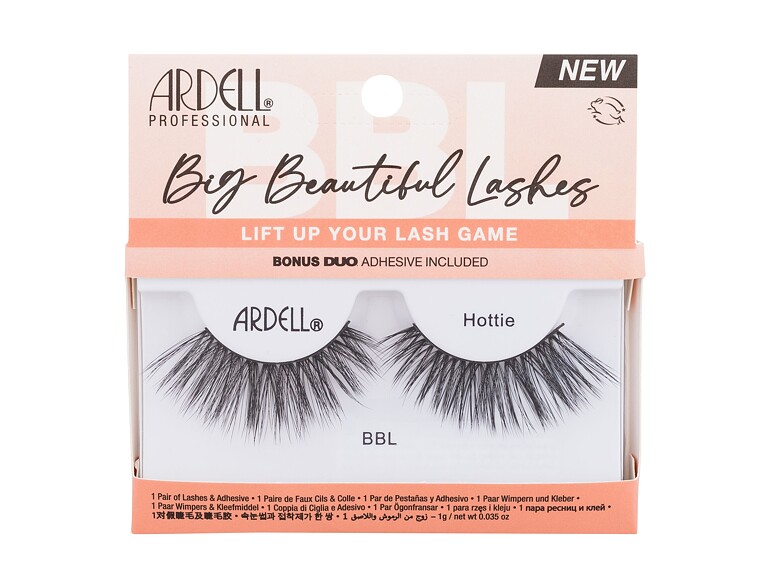 Faux cils Ardell Big Beautiful Lashes Hottie 1 St. Black