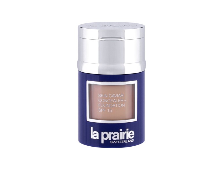 Fond de teint La Prairie Skin Caviar Concealer Foundation SPF15 30 ml Porcelaine Blush boîte endomma