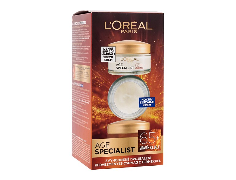 Tagescreme L'Oréal Paris Age Specialist 65+ 50 ml Beschädigte Schachtel Sets