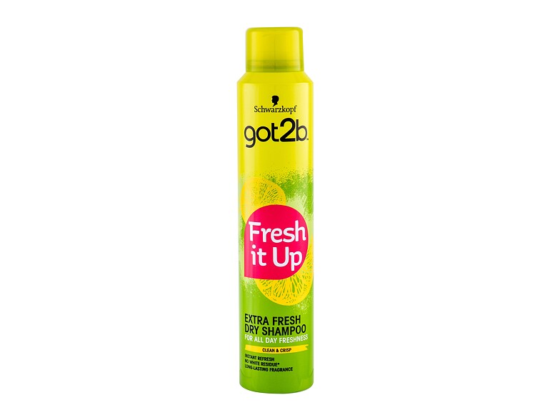 Trockenshampoo Schwarzkopf Got2b Fresh It Up Extra Fresh 200 ml Beschädigtes Flakon