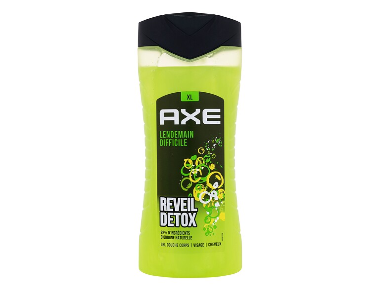 Doccia gel Axe Reveil Detox 400 ml flacone danneggiato