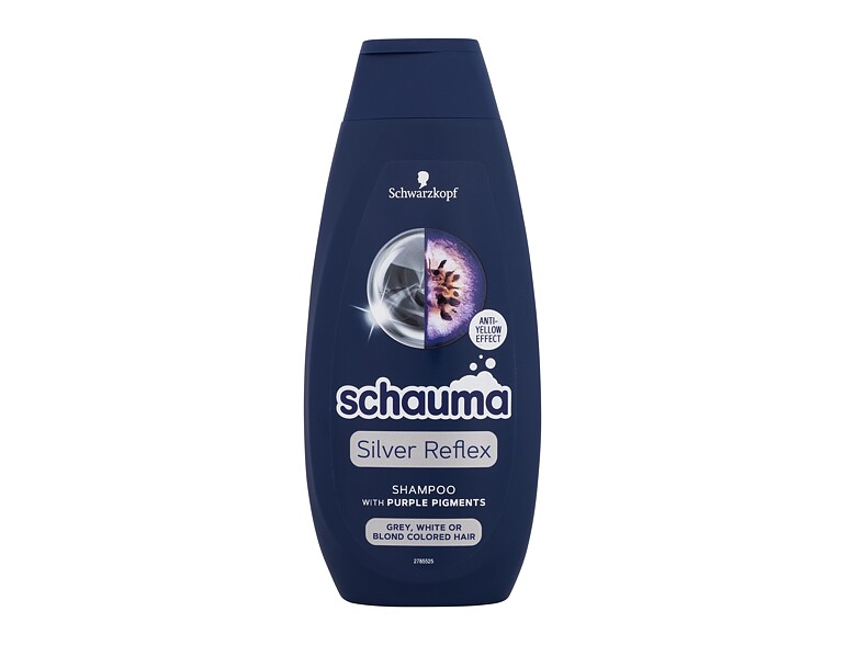 Shampooing Schwarzkopf Schauma Silver Reflex Shampoo 400 ml