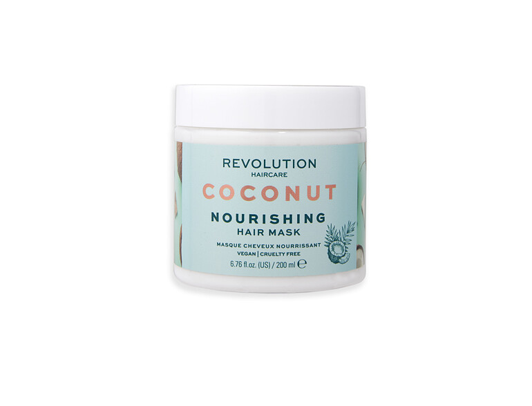 Maschera per capelli Revolution Haircare London Coconut Nourishing Hair Mask 200 ml
