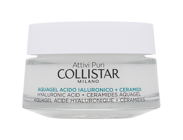Gesichtsgel Collistar Pure Actives (Attivi Puri) Hyaluronic Acid + Ceramides Aquagel 50 ml