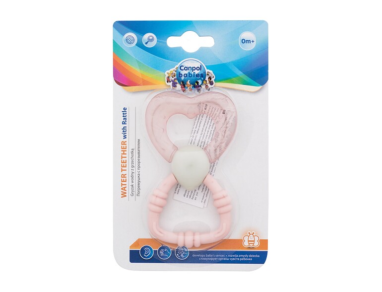 Giocattolo Canpol babies Water Teether With Rattle Pink 1 St.