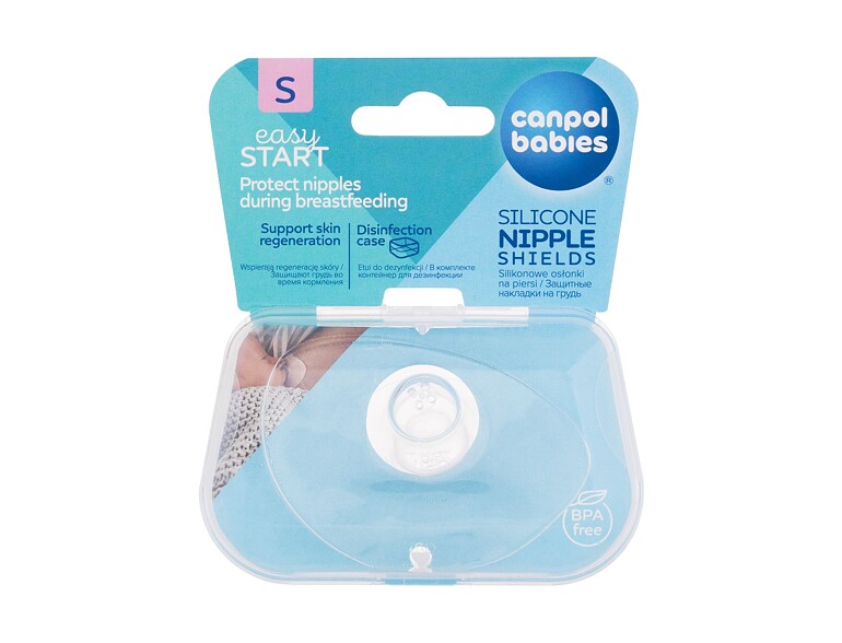 Inserti per reggiseno Canpol babies Easy Start Silicone Nipple Shields S 2 St.