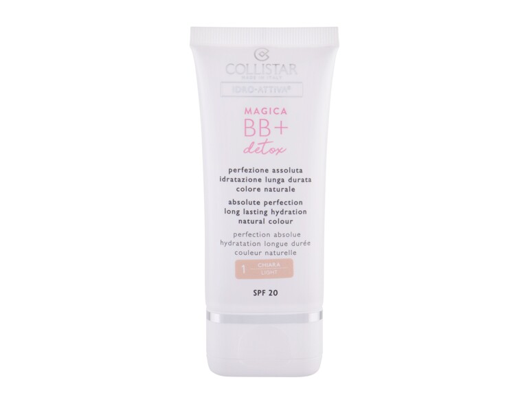 BB Creme Collistar Idro-Attiva Magica BB + Detox SPF20 50 ml 1 Light Beschädigte Schachtel