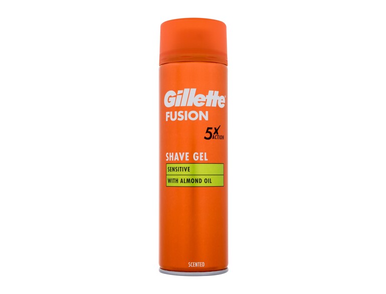 Rasiergel Gillette Fusion Sensitive Shave Gel 200 ml Beschädigtes Flakon