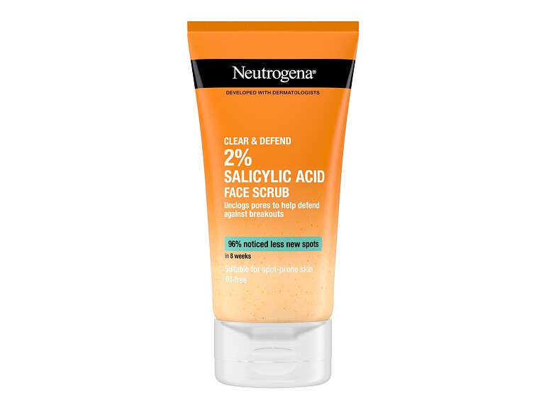 Peeling viso Neutrogena Clear & Defend Facial Scrub 150 ml