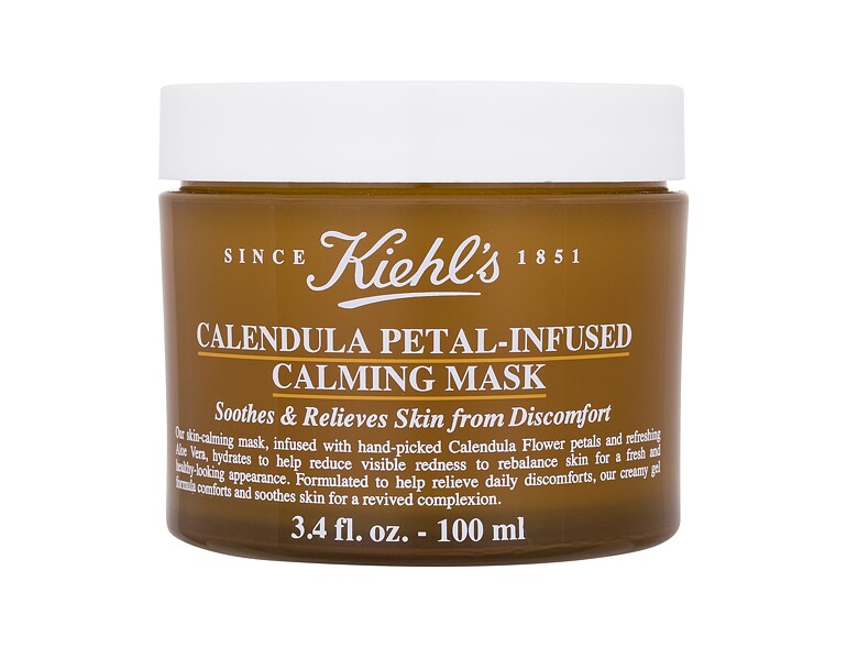 Maschera per il viso Kiehl´s Calendula  Petal-Infused Calming Mask 100 ml