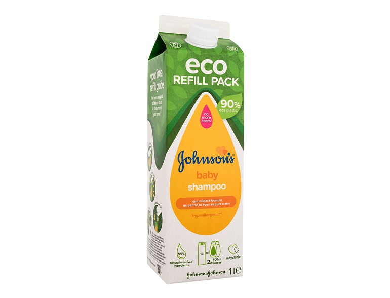 Shampoo Johnson´s Baby Shampoo Nachfüllung 1000 ml Beschädigte Verpackung