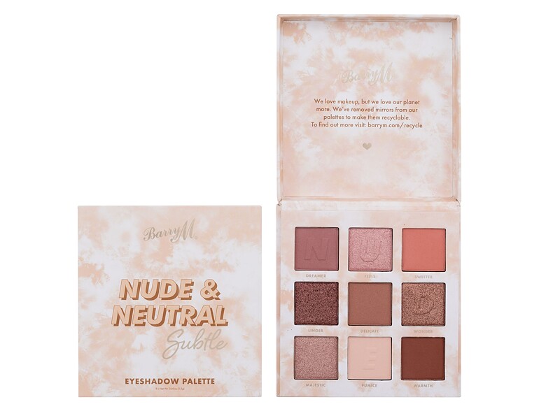 Lidschatten Barry M Nude & Neutral Subtle 13,5 g