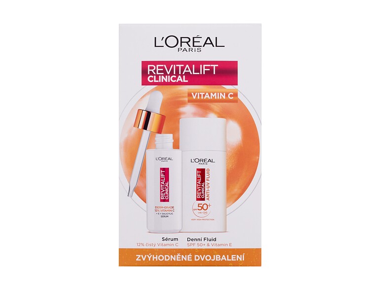 Gesichtsserum L'Oréal Paris Revitalift Clinical Pure 12% Vitamin C 30 ml Sets