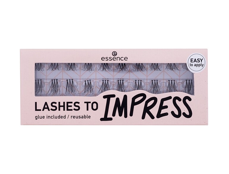 Falsche Wimpern Essence Lashes To Impress 07 Bundled Single Lashes 1 St. Beschädigte Schachtel