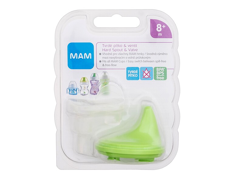 Trinkbecher MAM Spout & Valve Hard 8m+ Green 1 St.