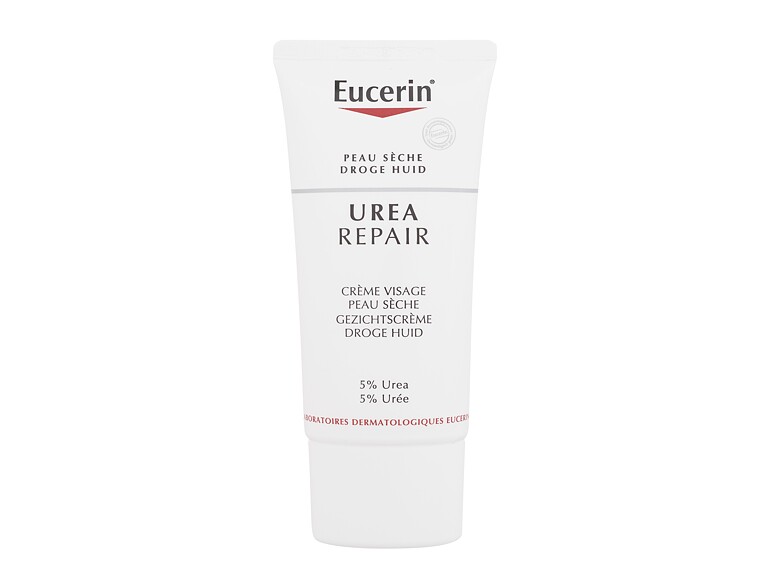 Crème de jour Eucerin UreaRepair Plus 5% Urea Day Cream 50 ml boîte endommagée