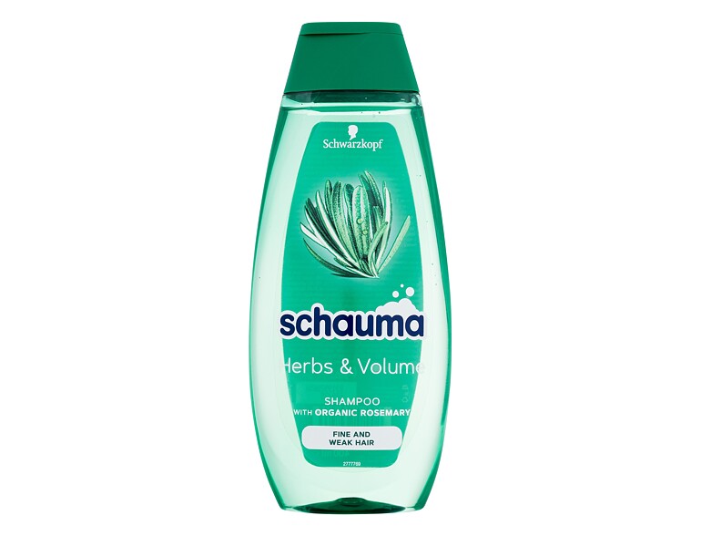 Shampooing Schwarzkopf Schauma Herbs & Volume Shampoo 400 ml