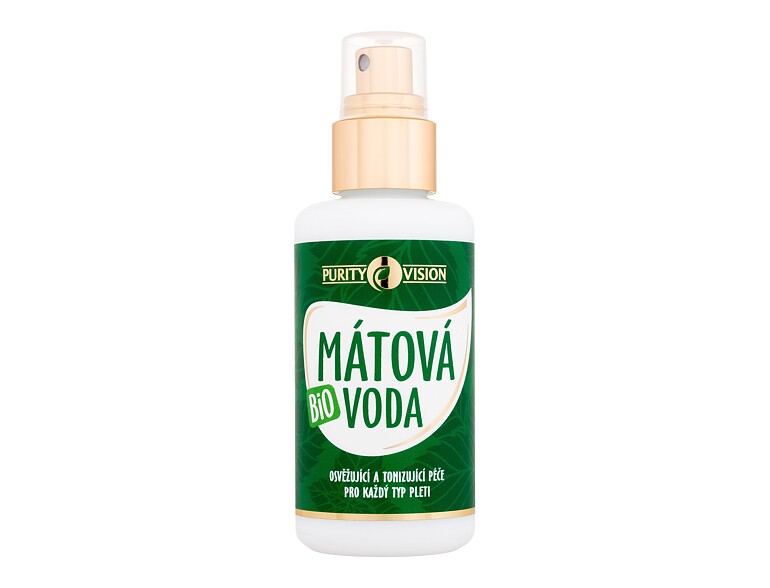 Lotion visage et spray  Purity Vision Mint Bio Water 100 ml