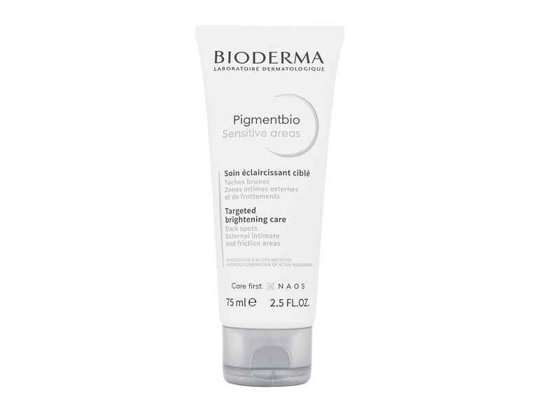 Körpercreme BIODERMA Pigmentbio Sensitive Areas Targeted Brightening Care 75 ml Beschädigte Schachtel