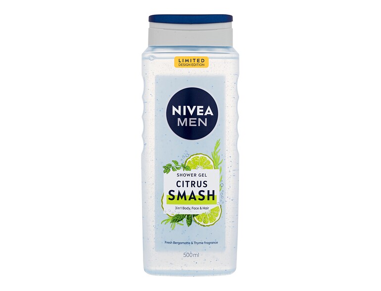 Gel douche Nivea Men Citrus Smash Shower Gel 500 ml