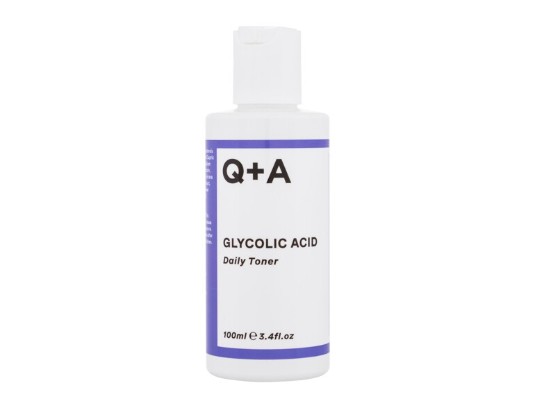 Gesichtswasser und Spray Q+A Glycolic Acid Daily Toner 100 ml Beschädigte Schachtel