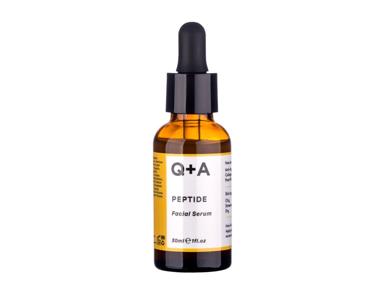 Gesichtsserum Q+A Peptide 30 ml Beschädigte Schachtel