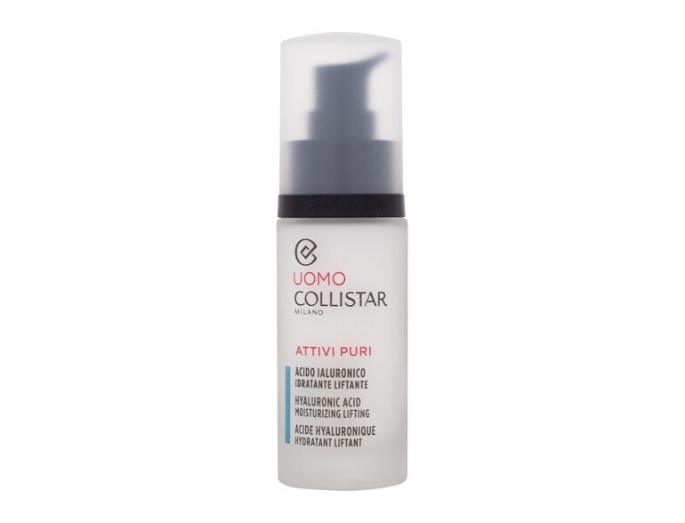 Gesichtsserum Collistar Uomo Attivi Puri Hyaluronic Acid Moisturizing Lifting 30 ml Beschädigte Schachtel