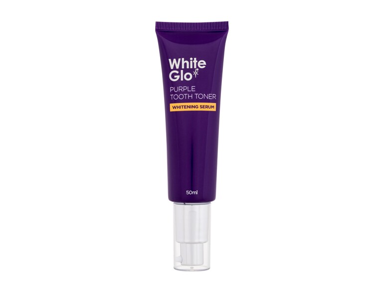 Zahnbleaching White Glo Purple Tooth Toner Whitening Serum 50 ml Beschädigte Schachtel