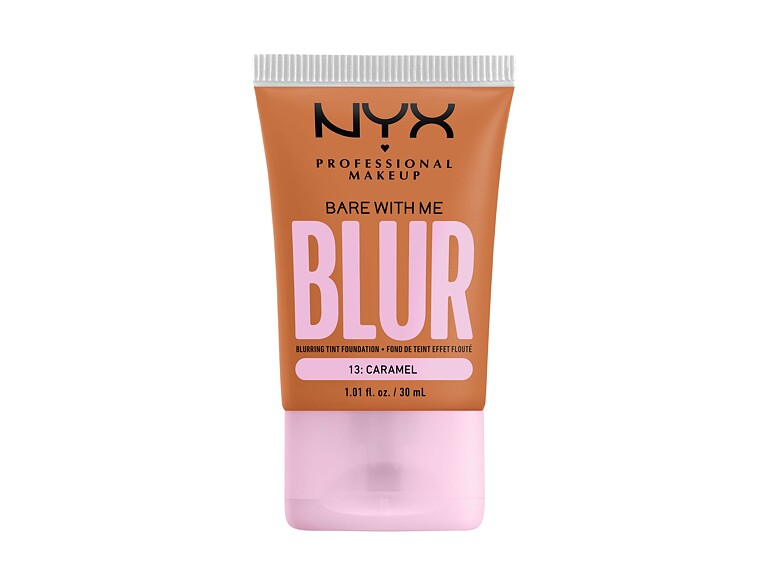 Fond de teint NYX Professional Makeup Bare With Me Blur Tint Foundation 30 ml 13 Caramel