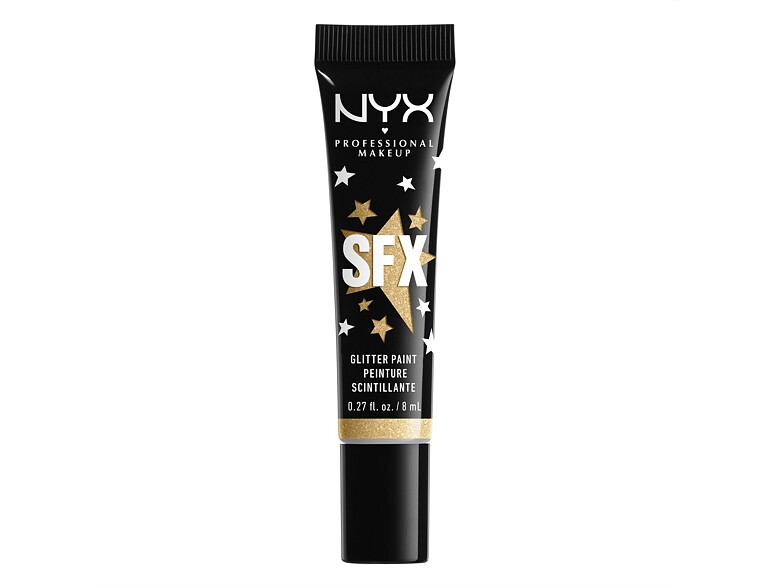 Foundation NYX Professional Makeup SFX Glitter Paint 8 ml 01 Graveyard Glam