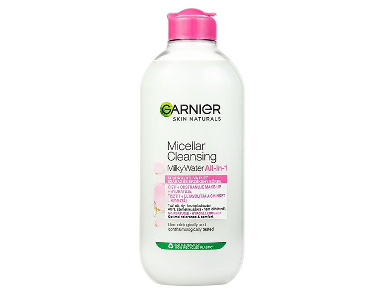 Acqua micellare Garnier Skin Naturals Micellar Water + Moisturizing Milk 400 ml