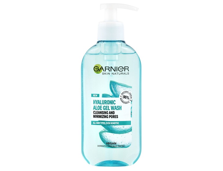 Gel detergente Garnier Skin Naturals Hyaluronic Aloe Gel Wash 200 ml
