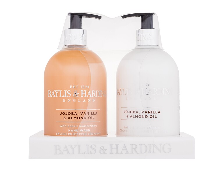 Körperlotion Baylis & Harding Jojoba, Vanilla & Almond Oil 500 ml Beschädigte Verpackung Sets