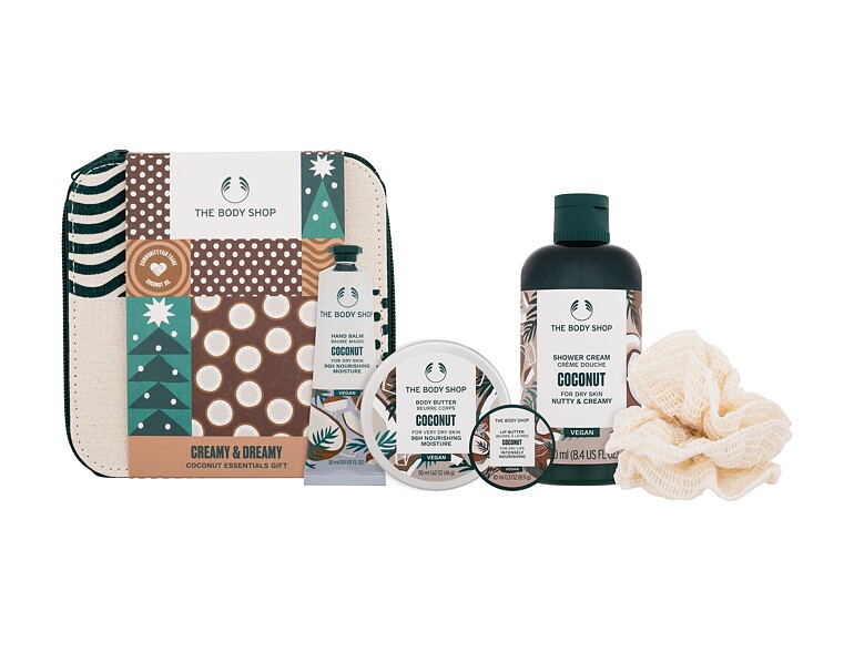 Duschcreme The Body Shop Coconut  Creamy & Dreamy 250 ml Sets